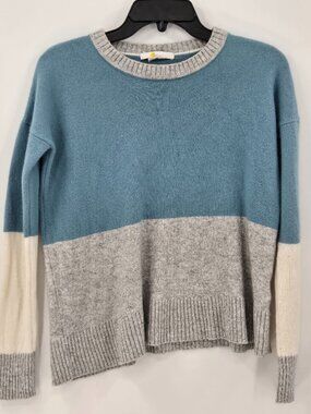 Boden Lowick Colorblock Sweater Cashmere / Wool Blend